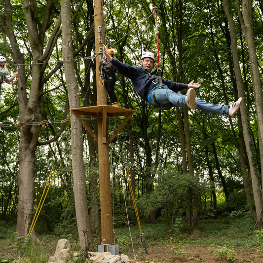 Aerial Assault Course & Zip Wire